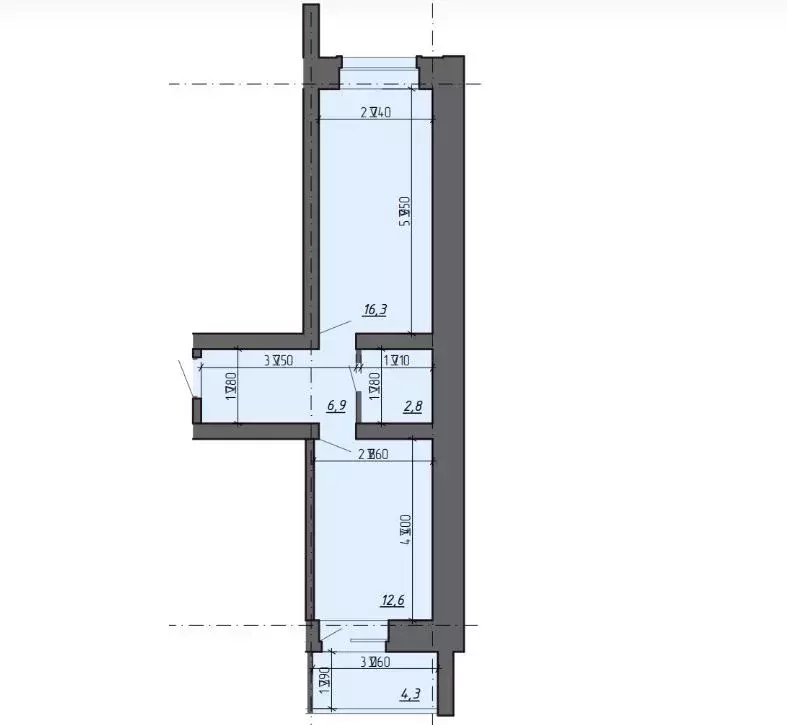 Продаётся 1-к квартира, 38.8 м - Фото 1