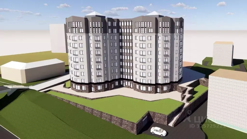 Студия Ленинградская область, Выборг ул. 2-я Южная, 4 (34.61 м) - Фото 2