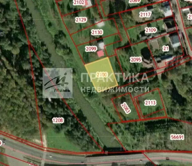 Участок в Московская область, Наро-Фоминск пер. Зеленый (15.0 сот.) - Фото 1