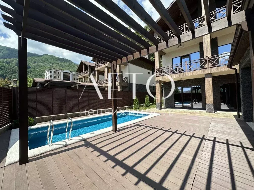 Дом в Краснодарский край, Сочи Красная Поляна пгт, ул. Вознесенская, ... - Фото 2