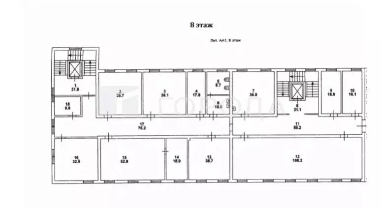 Офис в Новосибирская область, Новосибирск Советская ул., 4А (67 м) - Фото 2