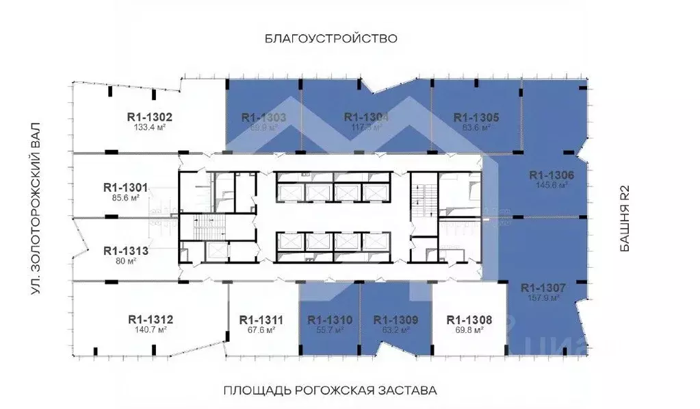 Офис в Москва ул. Золоторожский Вал, 11С1 (70 м) - Фото 1