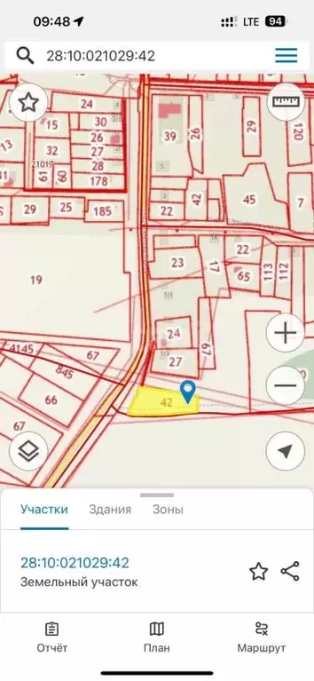 Участок в Амурская область, Благовещенский район, с. Волково  (29.82 ... - Фото 1