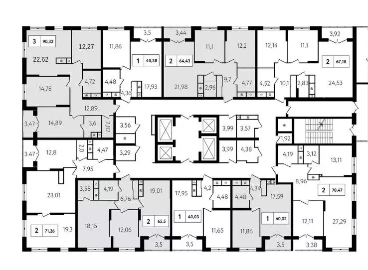 1-к кв. Тульская область, Тула ул. Седова, 26к1 (43.7 м) - Фото 1