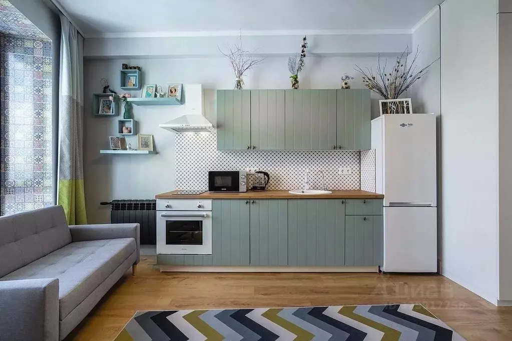 1-к кв. Москва ул. Народного Ополчения, 15К2 (30.0 м) - Фото 1