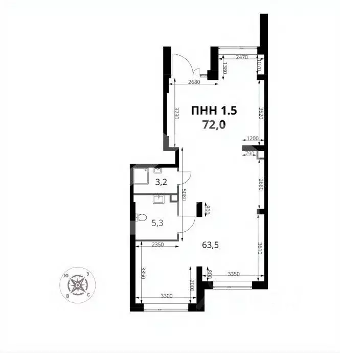 Помещение свободного назначения в Московская область, Химки ул. 1-я ... - Фото 2