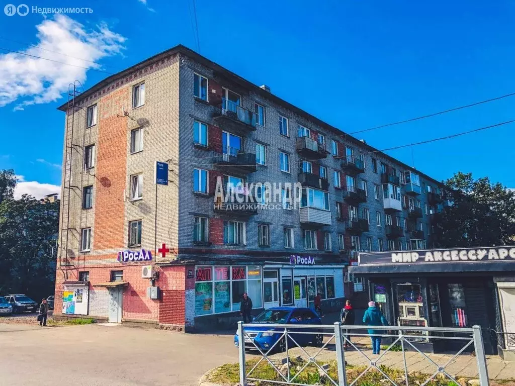 2-комнатная квартира: Выборг, улица Гагарина, 25 (43 м) - Фото 0