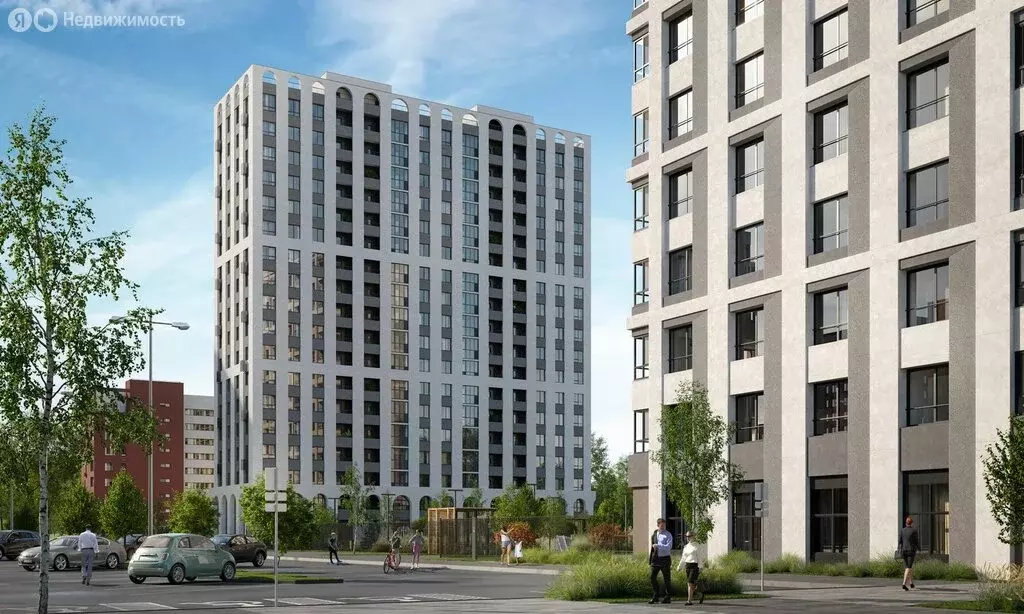 2-комнатная квартира: Тюмень, улица Василия Малкова, 3 (61.08 м) - Фото 2