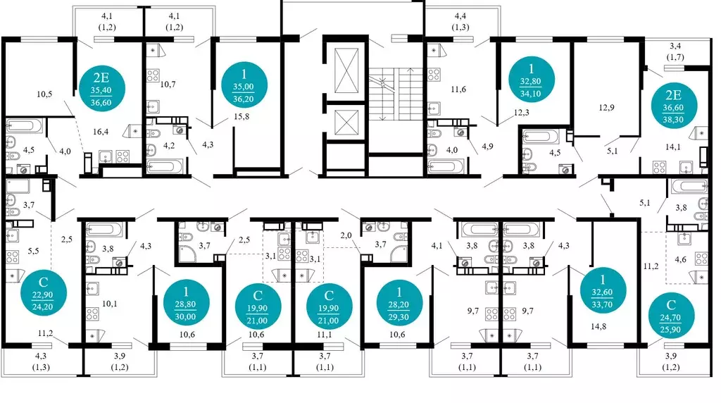 1-к кв. Краснодарский край, Сочи Кудепста мкр,  (33.7 м) - Фото 2