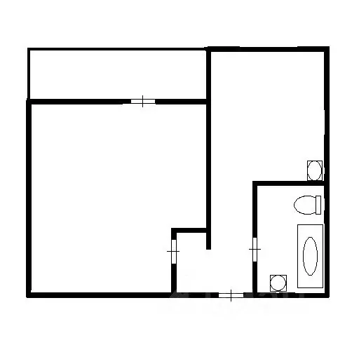 1-к кв. Новосибирская область, Новосибирск ул. Виктора Уса, 3 (35.0 м) - Фото 2