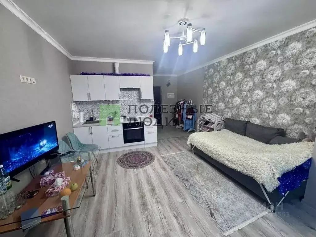 Студия Краснодарский край, Новороссийск ул. Куникова, 47А (30.0 м) - Фото 1