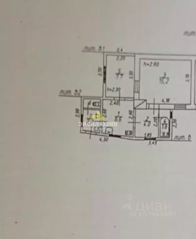 2-к кв. Ставропольский край, Ессентуки Нагорная ул., 28 (38.0 м) - Фото 1