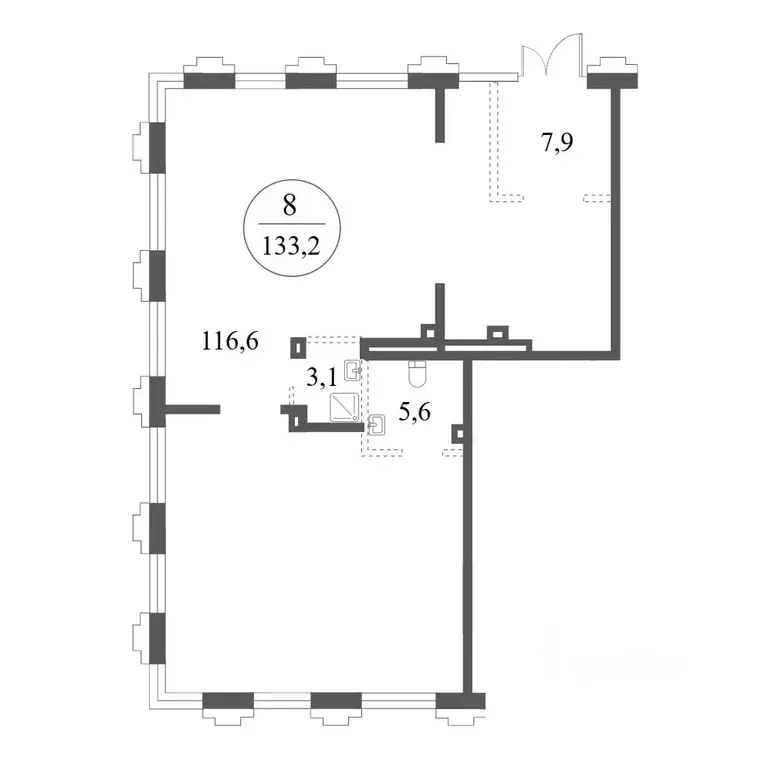 Помещение свободного назначения в Московская область, Одинцовский ... - Фото 1