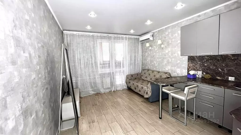 Студия Оренбургская область, Оренбург ул. Поляничко, 3/1 (22.8 м) - Фото 2