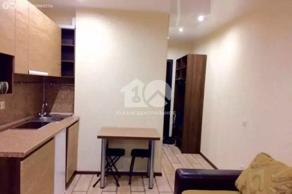 Квартира-студия: Новосибирск, улица Виктора Уса, 15 (19.3 м) - Фото 1