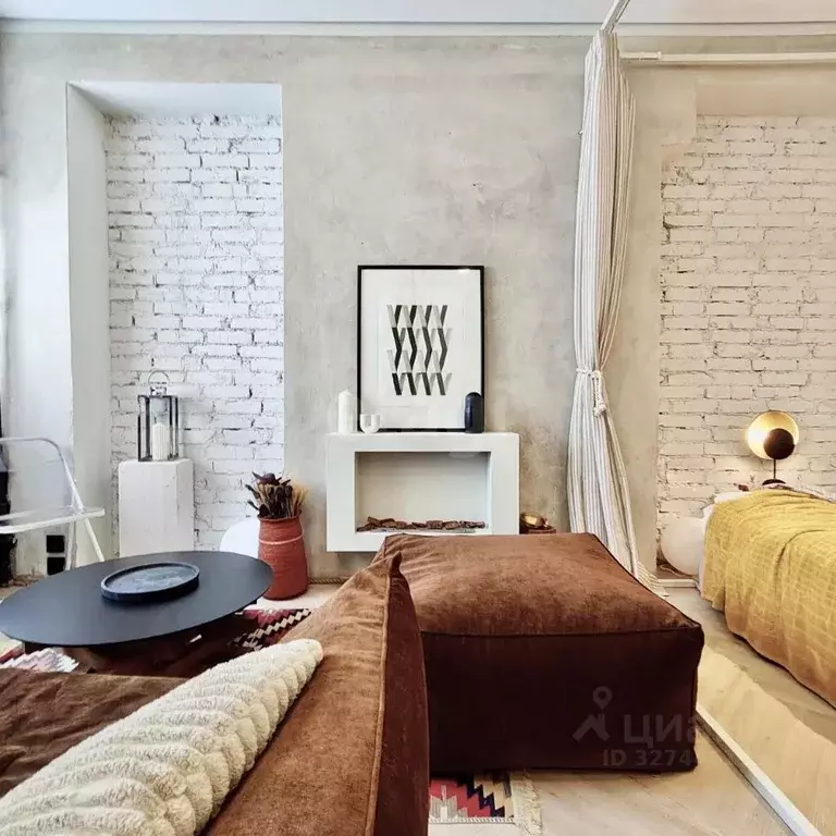 Студия Москва Шмитовский проезд, 13 (30.6 м) - Фото 2