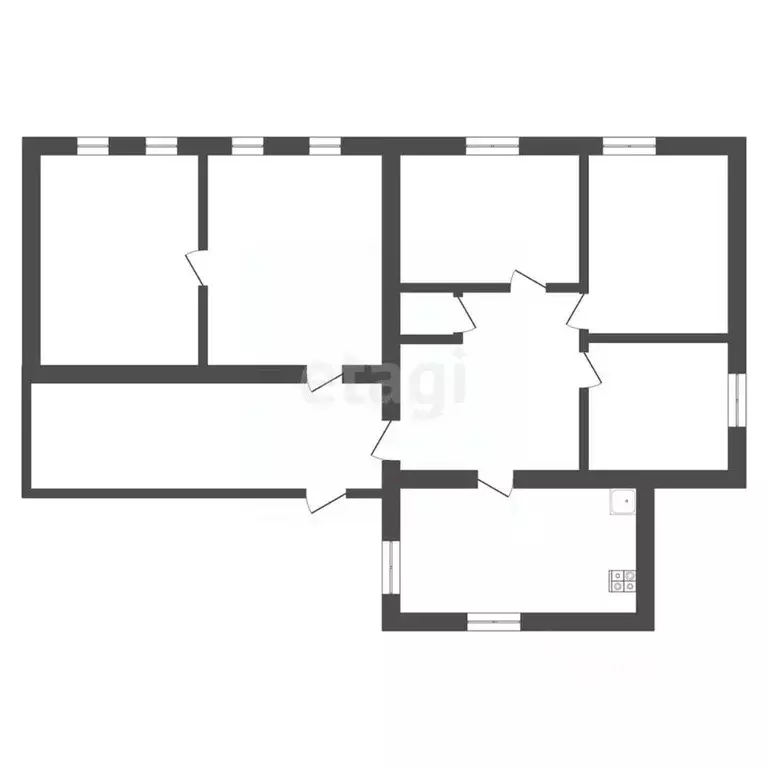 Дом в Тюменская область, Тюмень ул. Карла Маркса (87 м) - Фото 1