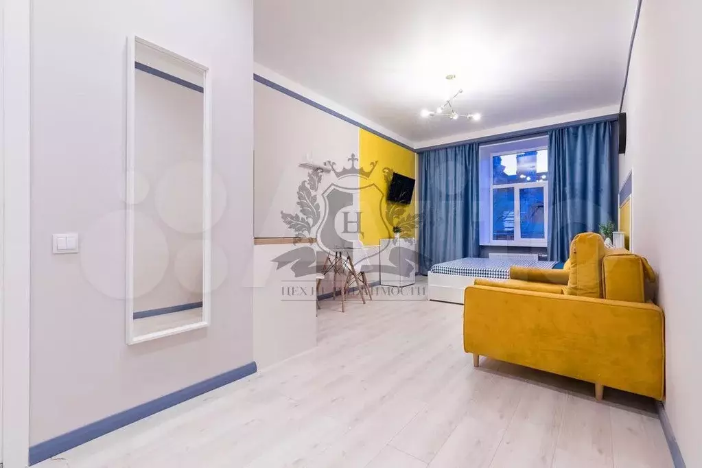 Апартаменты-студия, 22 м, 5/5 эт. - Фото 1