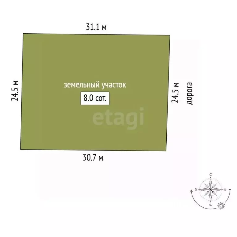 Участок в Крым, Симферопольский район, Урожайновское с/пос, ... - Фото 2