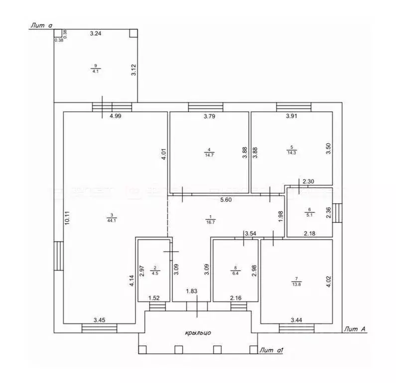 Дом в Татарстан, Лаишевский район, Столбищенское с/пос, с. Столбище ... - Фото 2