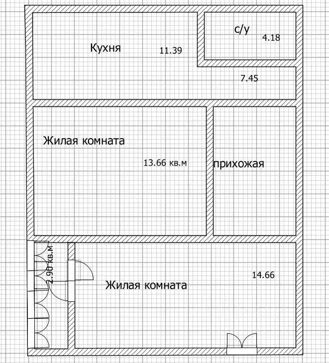 2-к кв. Оренбургская область, Оренбург просп. Победы, 157/3 (51.2 м) - Фото 2