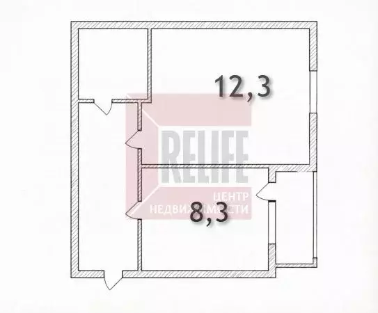 1-к кв. Калининградская область, Калининград Суздальская ул., 20к2 ... - Фото 1