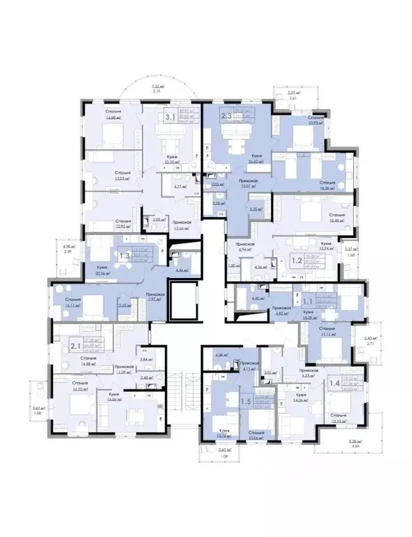 1-к кв. Ленинградская область, Выборг наб. Адмирала Чичагова, 6 (53.1 ... - Фото 2