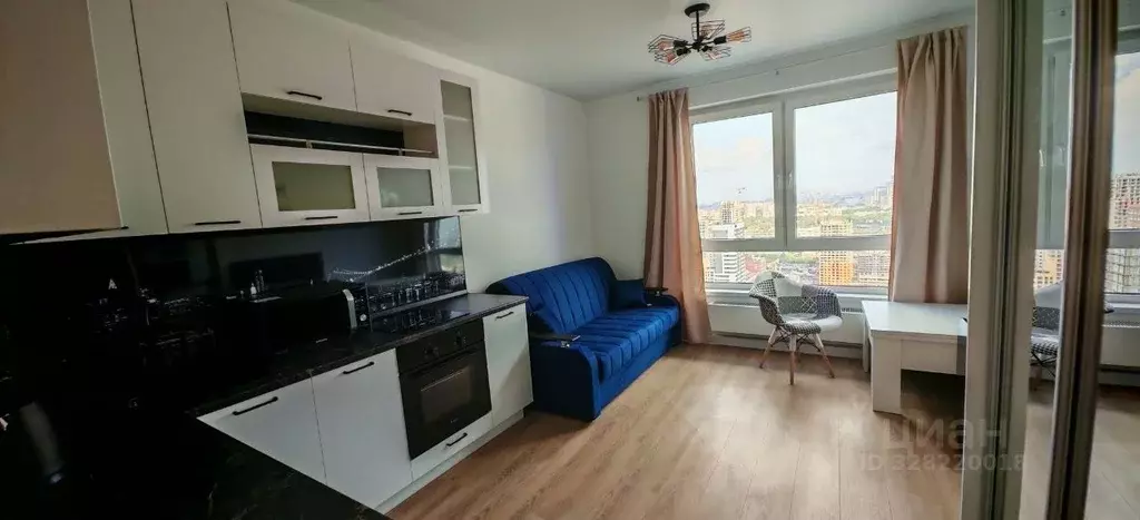 Студия Москва Открытое ш., 18Ак4 (20.1 м) - Фото 1