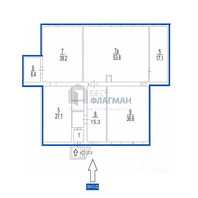 Помещение свободного назначения в Москва ул. Руставели, 8Б (207 м) - Фото 2