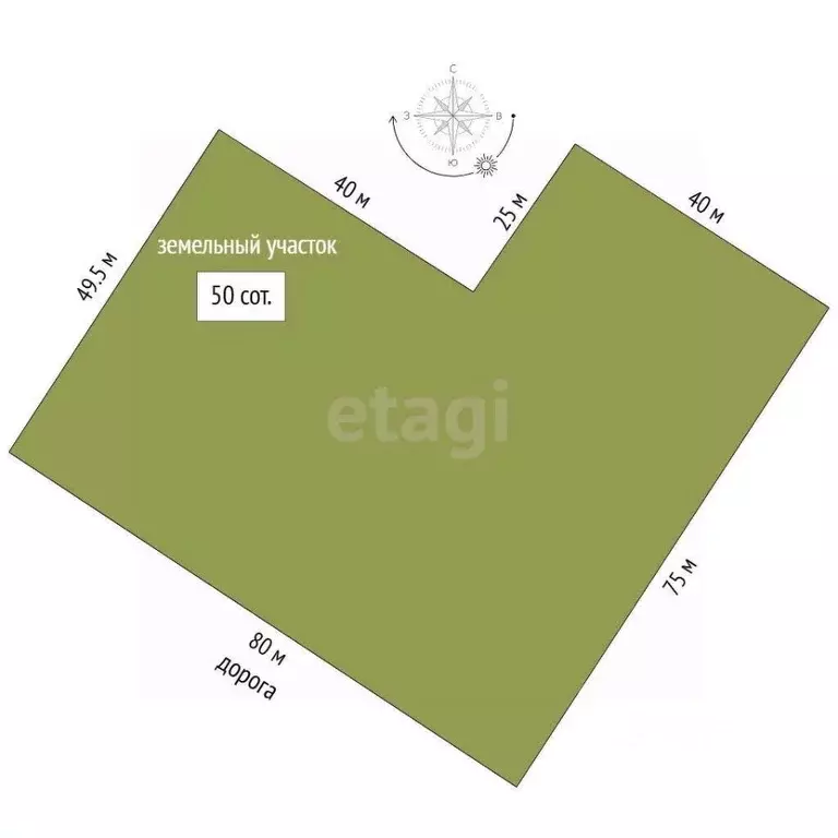 Участок в Крым, Кировский район, Первомайское с/пос, с. Первомайское ... - Фото 2