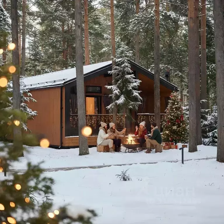 Дом в Ленинградская область, Выборгский район, Полянское с/пос, пос. ... - Фото 2