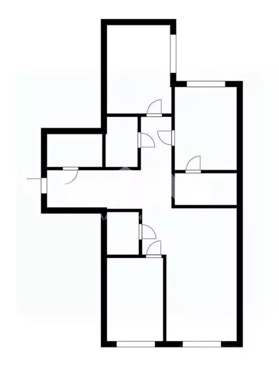 3-комнатная квартира: Новосибирск, Кедровая улица, 79 (110.8 м) - Фото 1