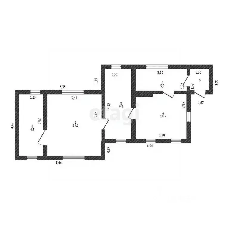 Дом в Белгородская область, Белгородский район, Разумное рп, Вишенка ... - Фото 2