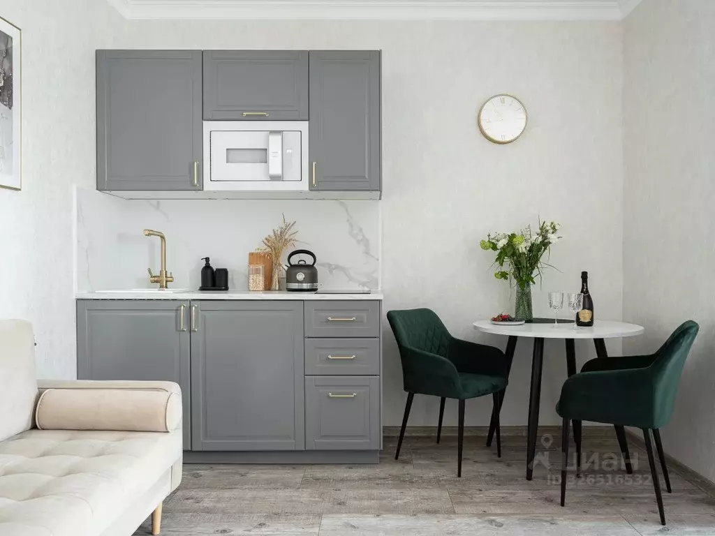 Студия Санкт-Петербург ул. Парфеновская, 11к1 (27.0 м) - Фото 1