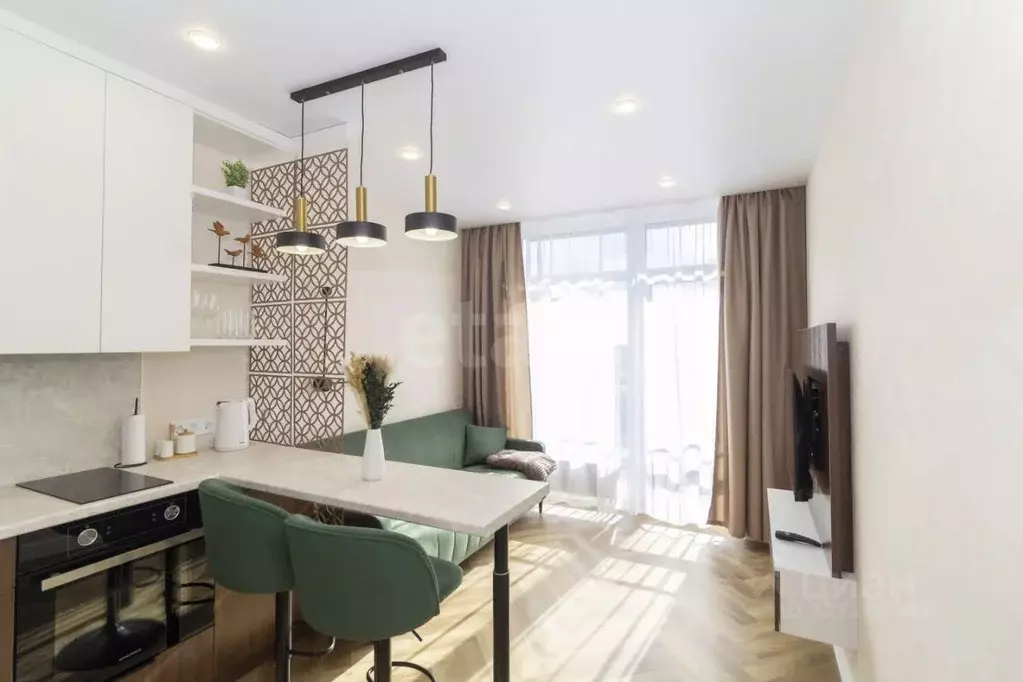 Студия Тюменская область, Тюмень ул. Андрея Приказнова, 7 (23.3 м) - Фото 1