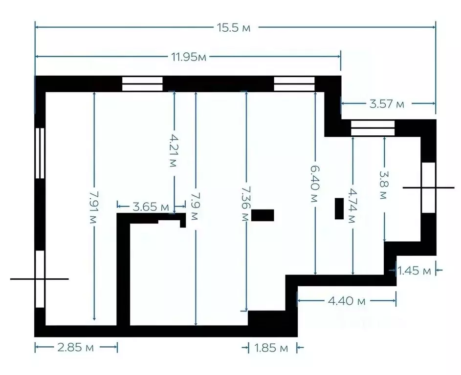 Помещение свободного назначения в Москва, Москва, Троицк ул. ... - Фото 2