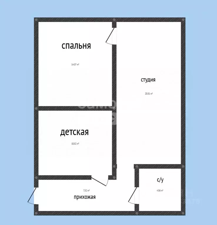 2-к кв. Дагестан, Махачкала ул. Эльзы Ибрагимовой, 27А (61.0 м) - Фото 1