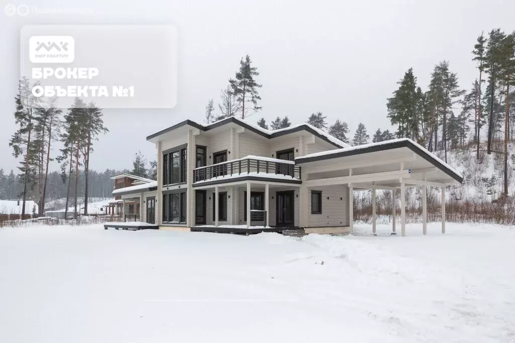 Дом в посёлок Пески, коттеджный посёлок Акватория (220 м) - Фото 2