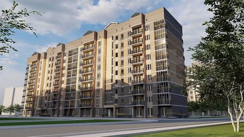 2-к. квартира, 57 м, 6/9 эт. - Фото 1
