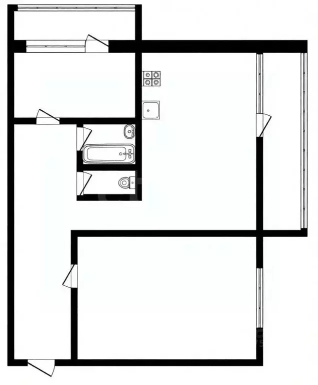 2-к кв. Ярославская область, Ярославль просп. Фрунзе, 47 (66.3 м) - Фото 2