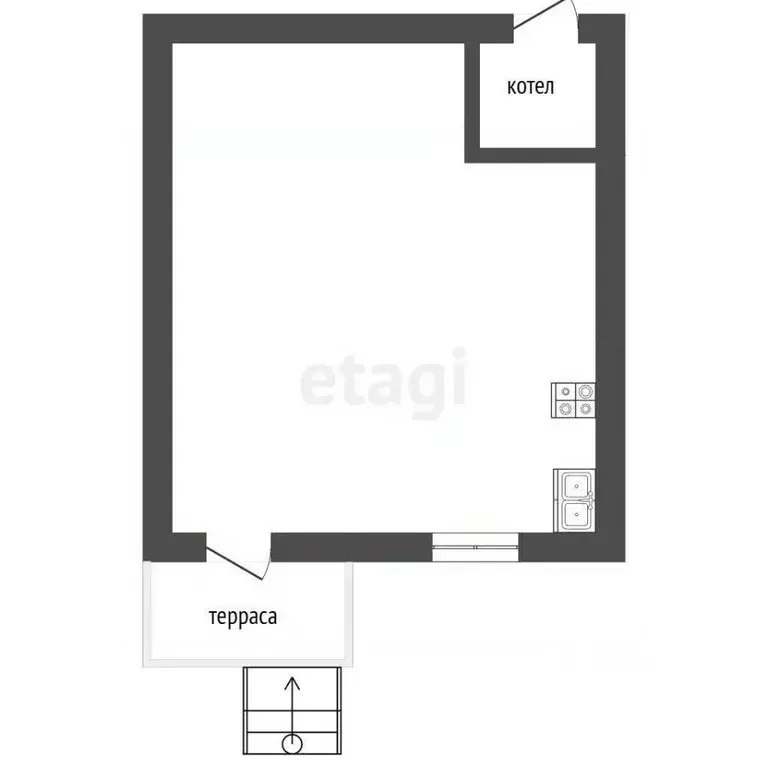 Дом в Забайкальский край, Читинский район, Угданское с/пос, ... - Фото 1