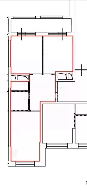 Квартира, 2 комнаты, 44.9 м - Фото 1