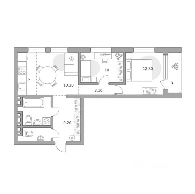 3-к кв. Башкортостан, Уфа Зеленая Роща жилрайон, Лесная Симфония жилой ... - Фото 1