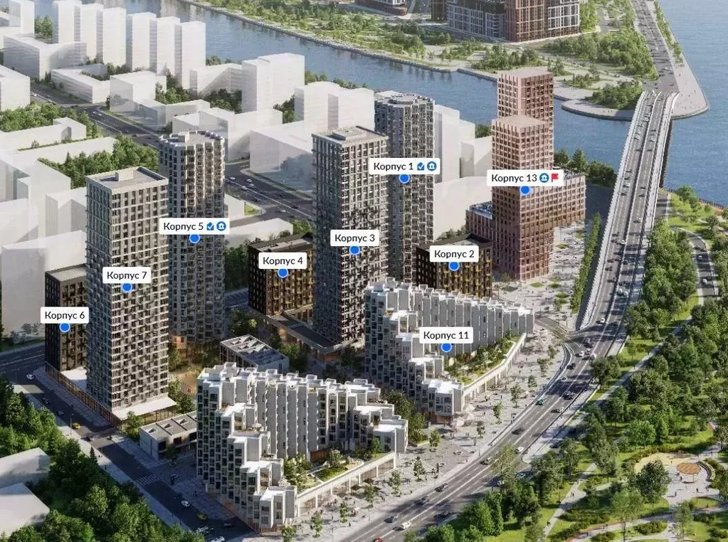 Офис в Москва Марк жилой комплекс, к2 (321 м) - Фото 1