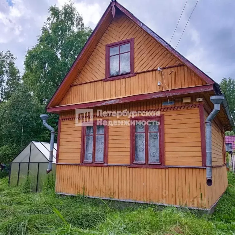 Дом в Ленинградская область, Кировское городское поселение, Грибное ... - Фото 1
