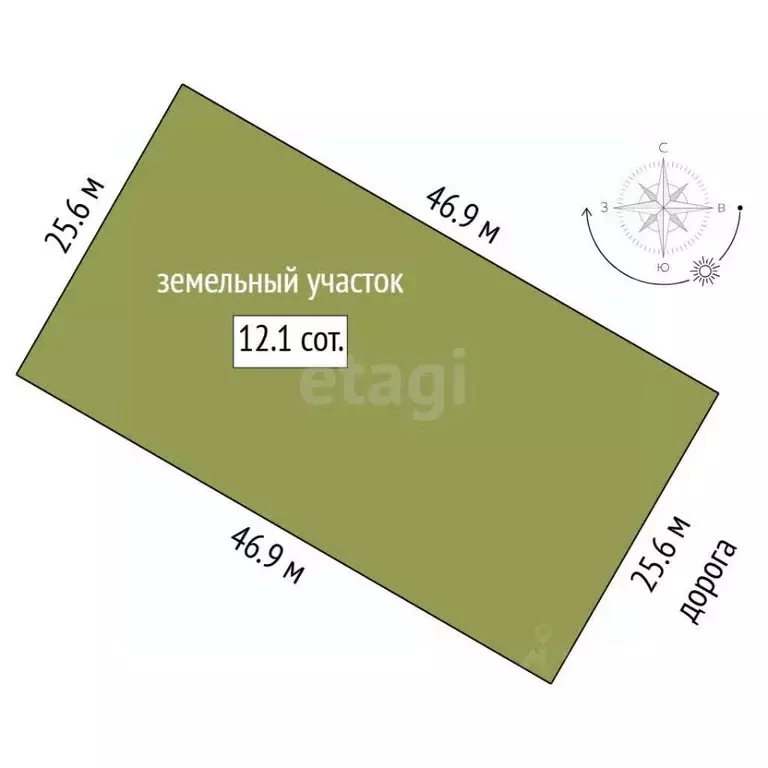 Участок в Тюменская область, Тюменский муниципальный округ, с. ... - Фото 1