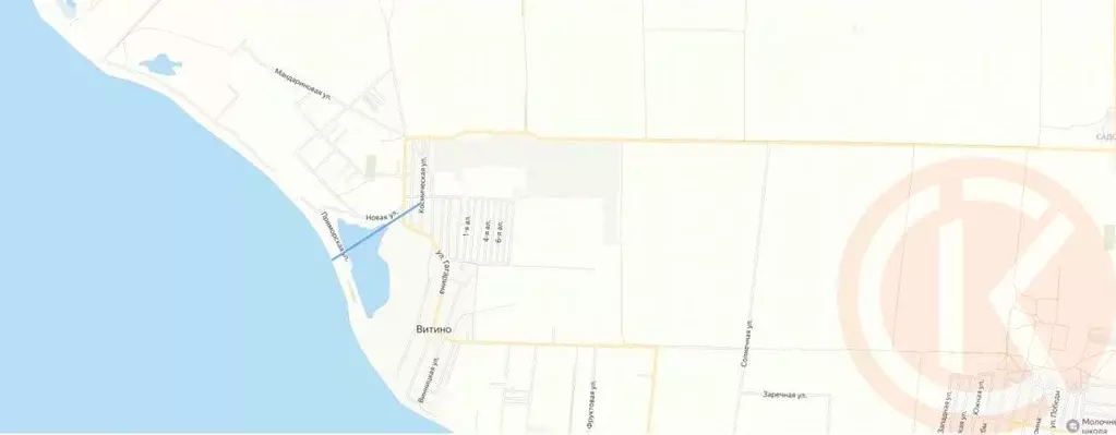 Участок в Крым, Сакский район, Молочненское с/пос, с. Витино ул. ... - Фото 1