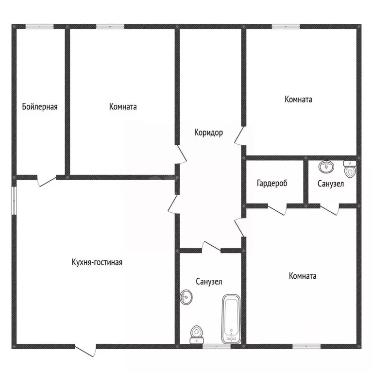 Дом в Башкортостан, Уфа городской округ, с. Нагаево ул. Михаила ... - Фото 2