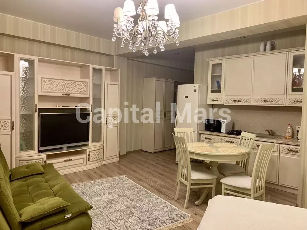 1-к кв. Краснодарский край, Сочи Новый Сочи мкр, ул. Санаторная, 48 ... - Фото 1