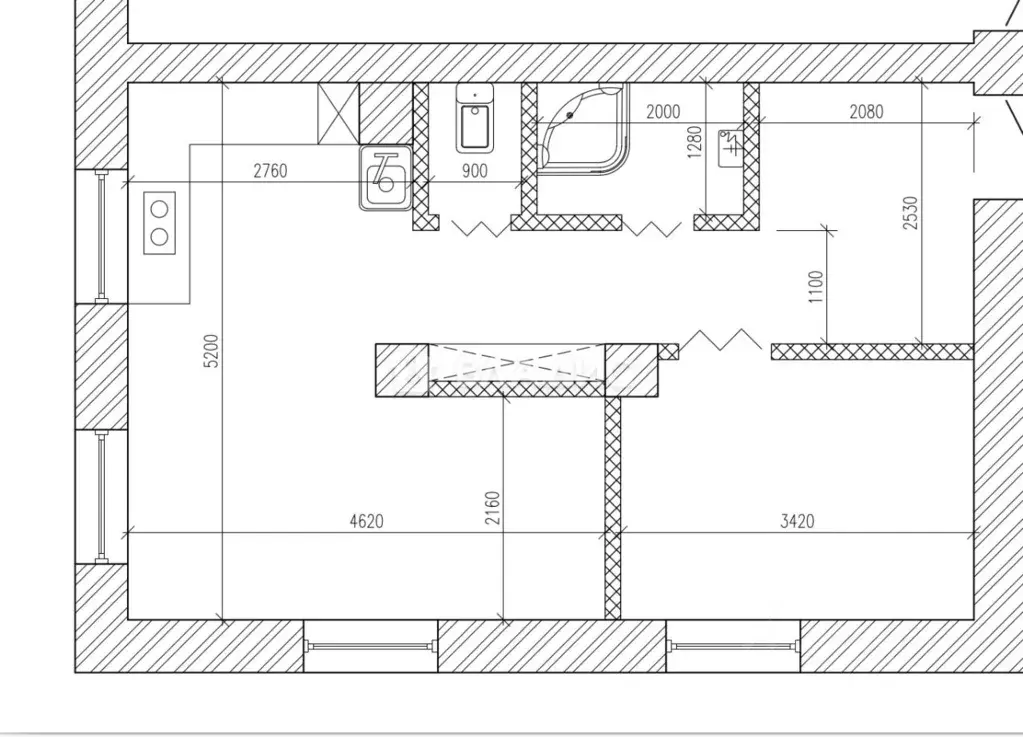 2-к кв. Карелия, Петрозаводск ул. Льва Толстого, 13 (46.5 м) - Фото 2